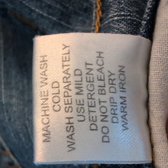 DJ&C Skinny Jeans Men's Dark Navy 5-Pocket Low Rise Dark Wash - Picture 6 of 8